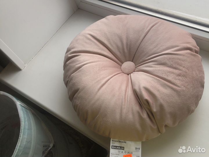 Крансборре Подушка розовая 40 см IKEA