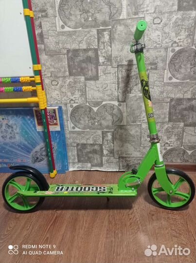 Самокат детский трехколесный новый