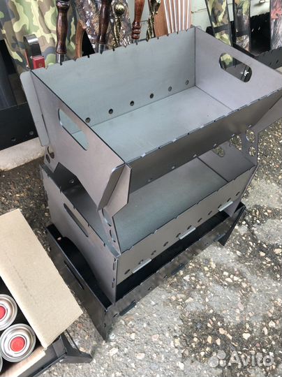 Мощные толстые мангалы