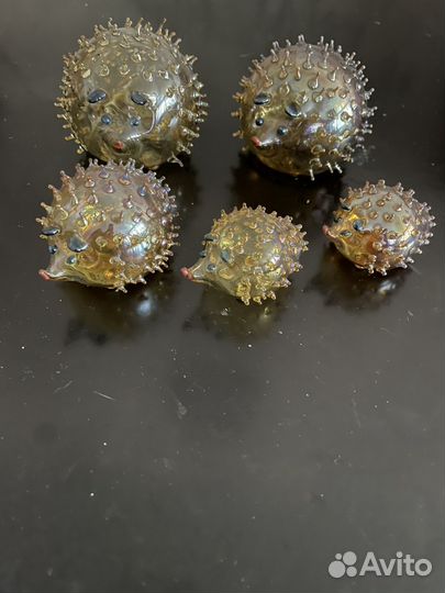 Стеклянные ежики