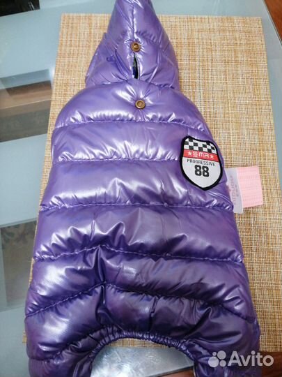 Комбинезон зимний для собаки новый