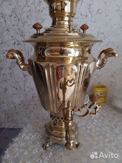 Самовар на дровах