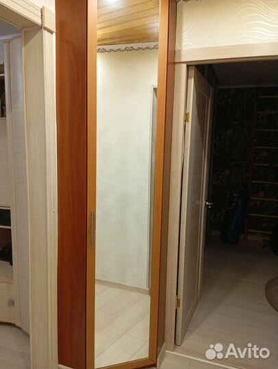 Передняя панель с зеркалом для встроенного шкафа в