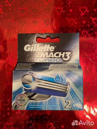 Кассеты для бритья gillette mach3