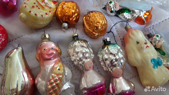 Елочные игрушки СССР