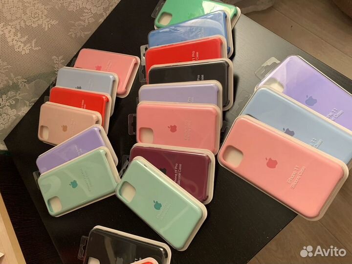 Силиконовые кейсы на iPhone 10/11/12/13/14