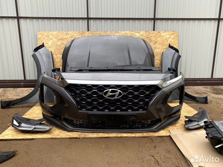 Ноускат Hyundai Santa Fe 4 TM Морда