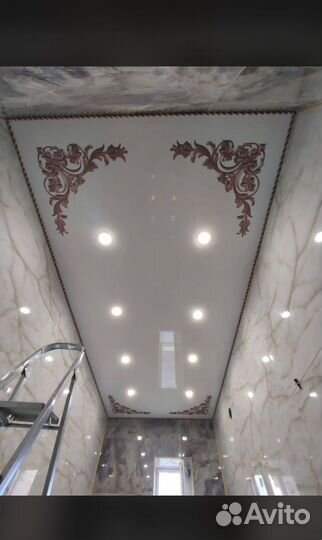 Натяжные потолки установка