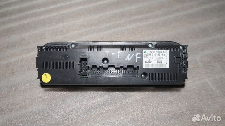 Блок управлен климатом 7P6907040AJ VW Touareg