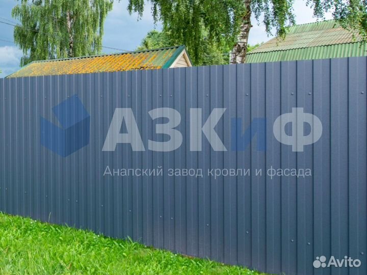 Профнастил/профлист для забора от производителя