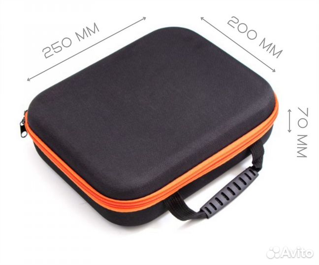 Сумка для наушников, проводных микрофонов, провода