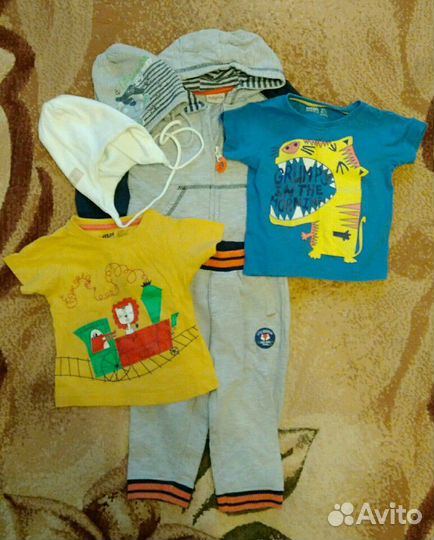 Детская одежда пакетом на мальчика на 1годик