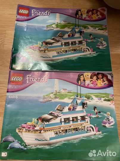Lego friends корабль 41015