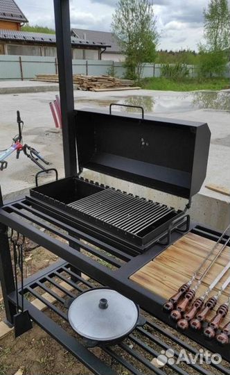 Мангал С крышей