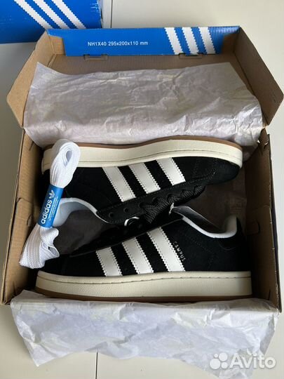 Кроссовки Adidas Campus 00s Black White Gum