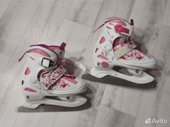 Коньки раздвижные 30-33