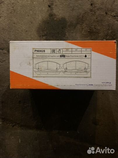 Тормозные колодки nibk