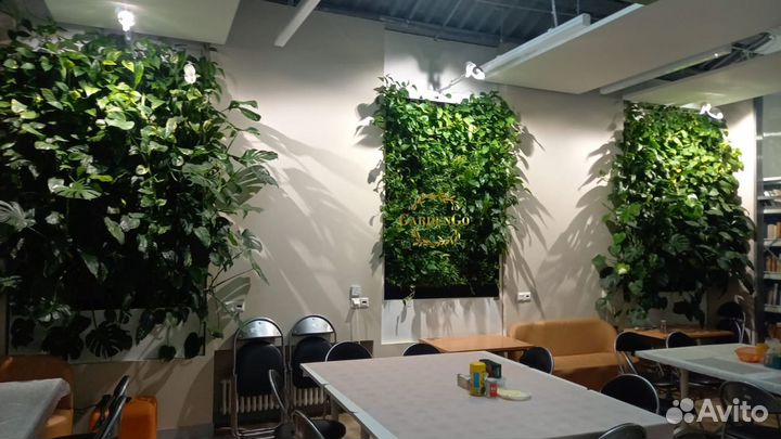 Фитостена №5.1 с автополивом и растениями