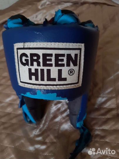 Боксерский шлем green hill