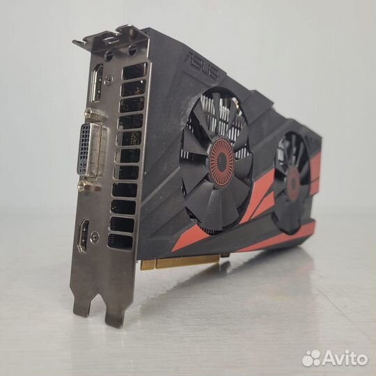 Видеокарта Asus GeForce GTX 960 black OC 4 Гб