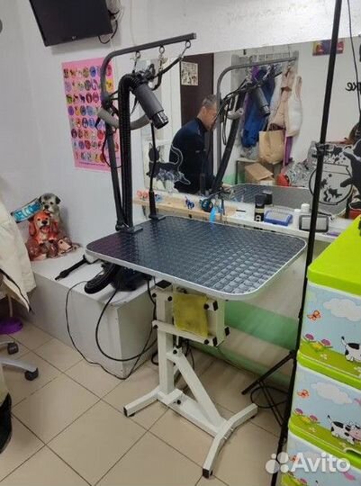 Стол для груминга wikigroom S4 с подъёмником