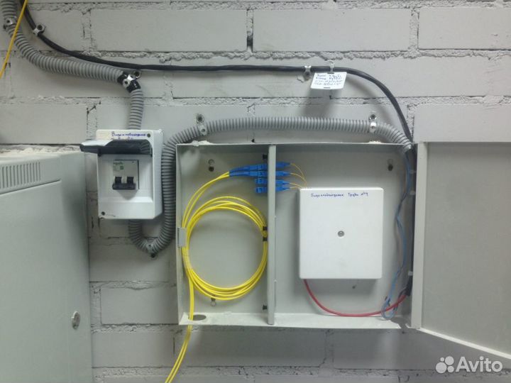 Монтаж волс/скс.Сварка оптоволокна, Локальные сети