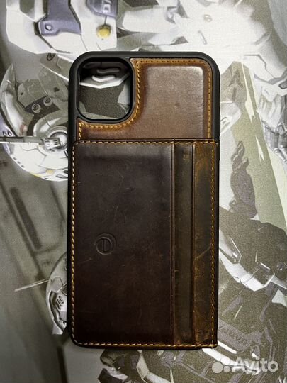 Кожаный чехол-кошелек для iPhone 11