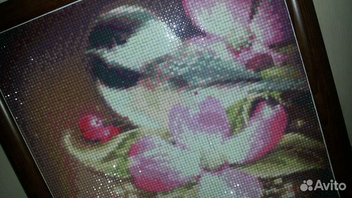 Картина (Вышивка стразами)