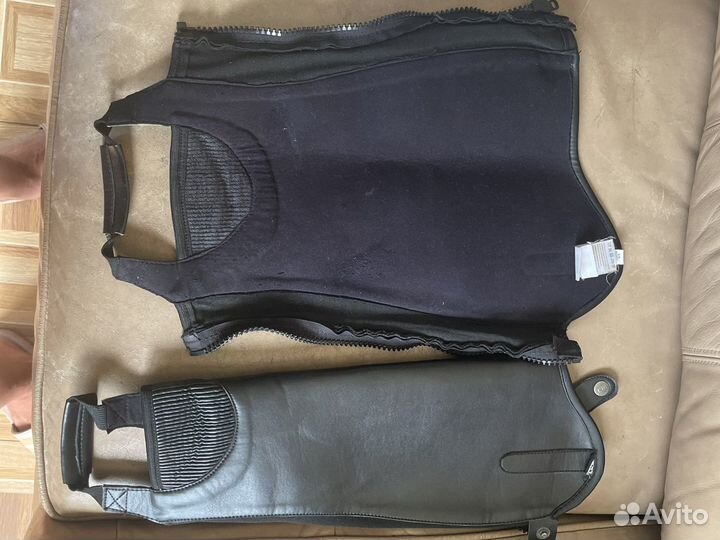 Конная аммуниция, краги Elit, перчатки