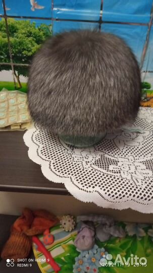 Шапка из чернобурки