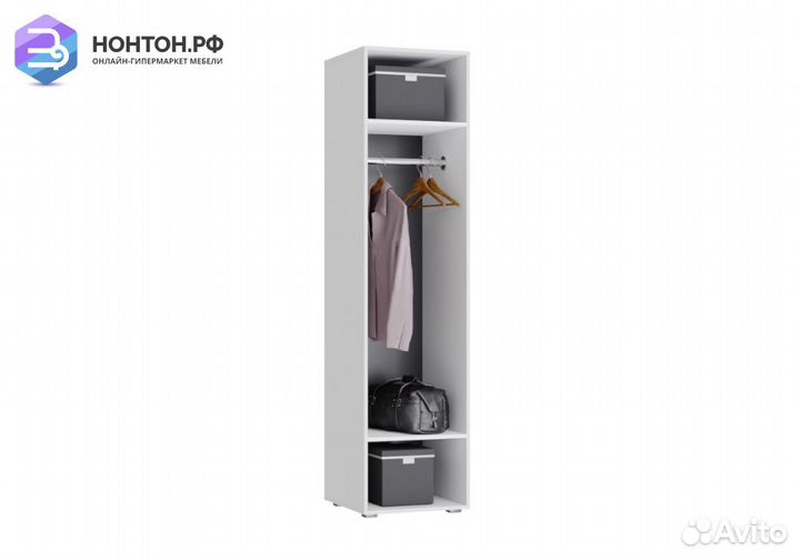 Пенал Gloss белый глянец / белый бриллиант