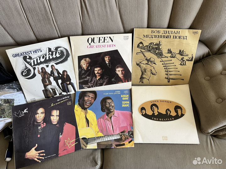 Виниловые пластинки СССР