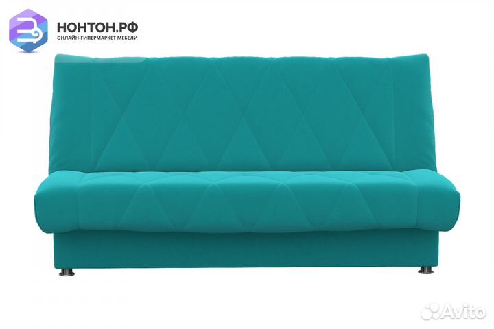 Диван книжка Сити-1 бирюзовый