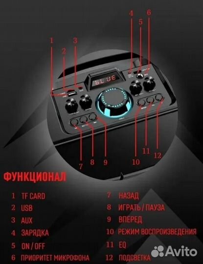 Колонка Bluetooth