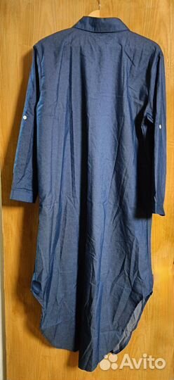Платье рубашка на пуговицах