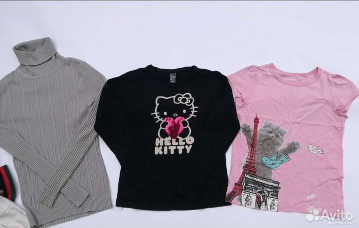 Одежда для девочки пакетом 134 140