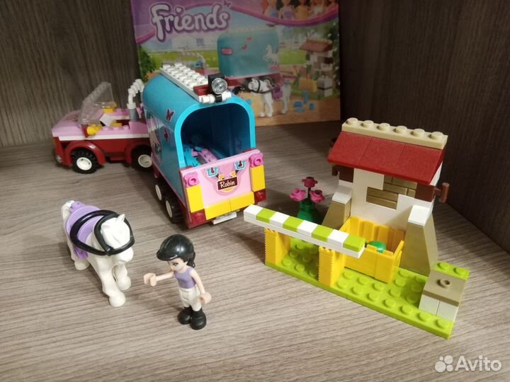 Аналог Lego Friends Эмма и трейлер