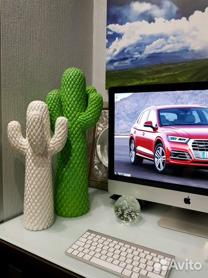 Кактус из керамики ручной работы