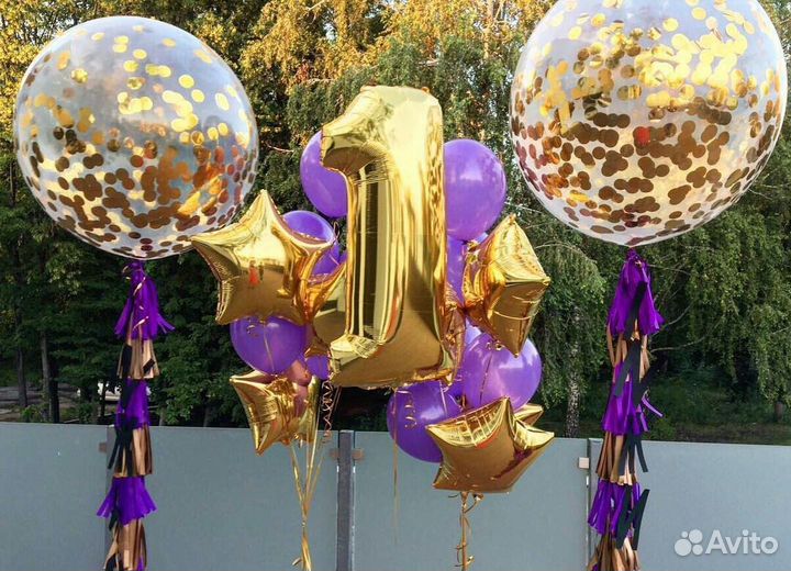 Воздушные шары с гелием