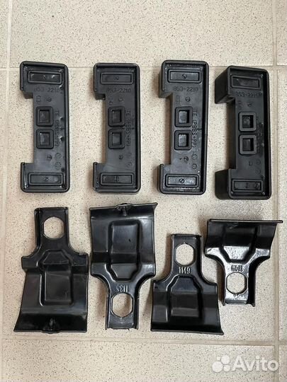 Thule kit 1618 на VW Jetta