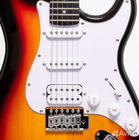 Электрогитара Rockdale Stars HSS SB Sunburst