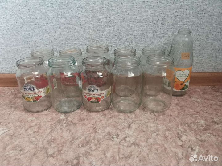 Банки 100 шт(3л/1л/0.7/0.5/0.4/0.3/0.2)цена за все