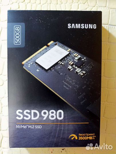 Samsung SSD 980 M2 NVMe 500g