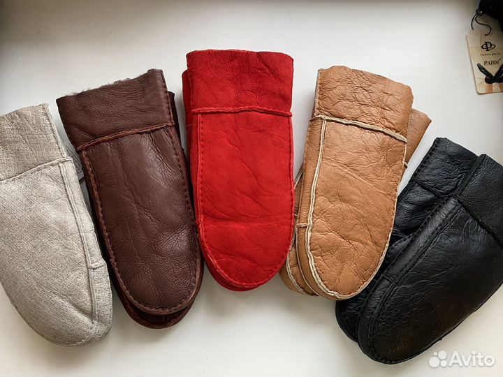 Варежки зимние женские