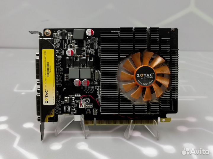 Видеокарта 1Gb zotac GT620 Synergy Edition DDR3 (6