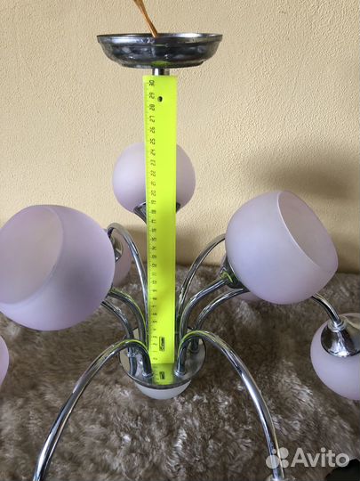 Люстра потолочная бу