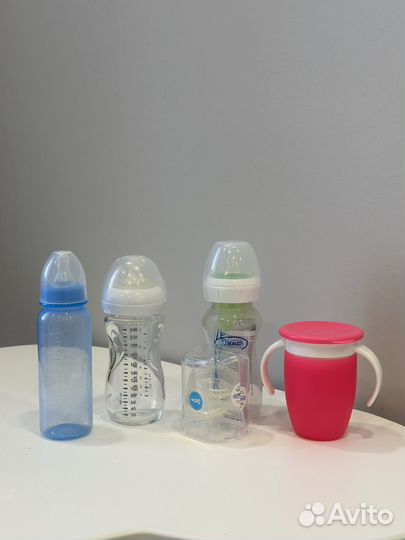 Бутылочки, поильник Avent, Dr.Brown's,Курносики
