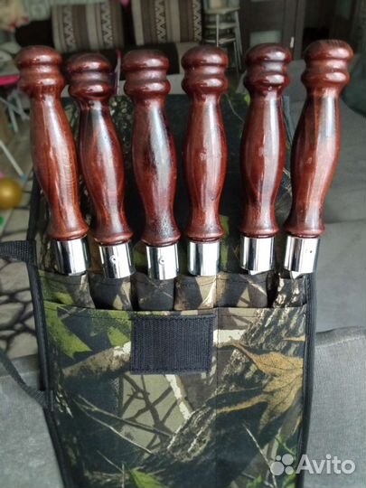 Набор шампуров в чехле