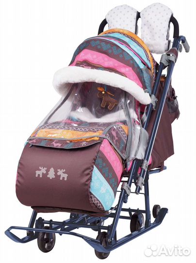 Санки коляска ника