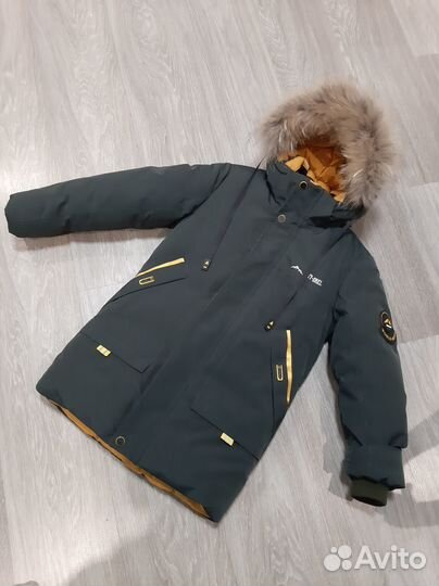 Куртка зимняя для мальчика 128-134